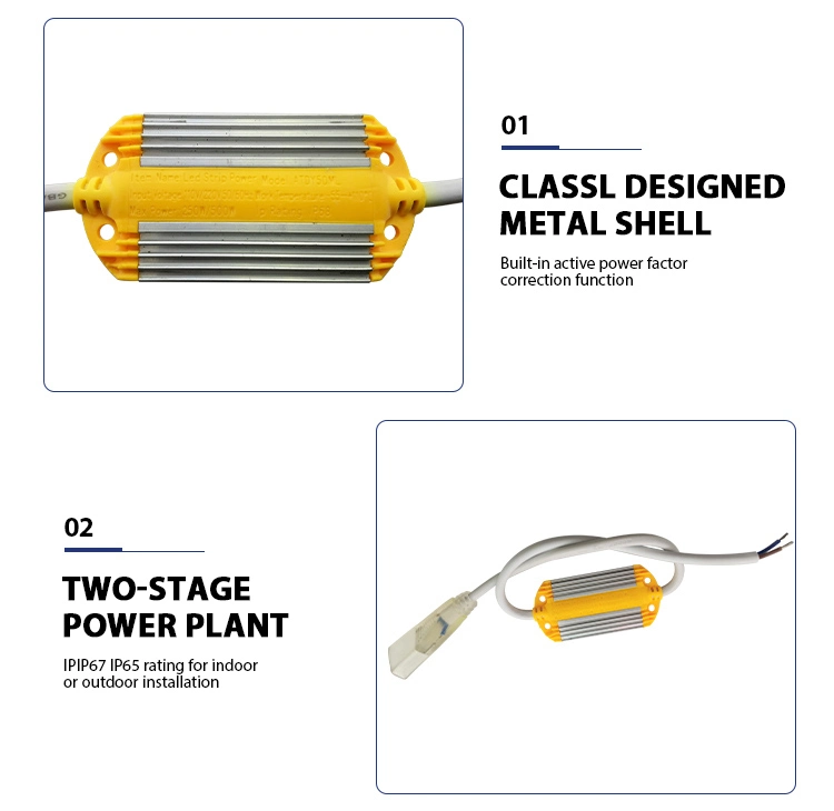 Safety Power Mode Outdoor 220V Aaluminum with Cooling LED Driver Power Supply