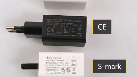 Pd18W QC3.0 USB Fast Type C Charger Universal Input 5V 3A/9V 2A/12V 1.5A EU UL CE FCC SAA RoHS Ukca for Tablet/Mobile Phone/ LED/CCTV/Headset/Wireless Charging