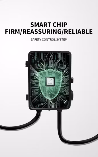 Modalità 3 Tipo 2 Spina 1 Fase 3 Fasi 7.4kw 22kw AC Wallbox Stazione di ricarica per caricabatterie per auto elettrica EV con WiFi